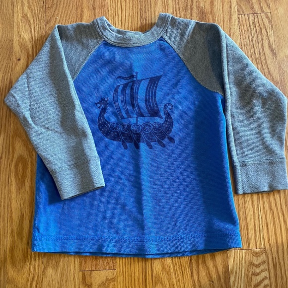 Hanna Andersson Shirts & Tops Waffle Knit Hanna Andersson Ls Shirt